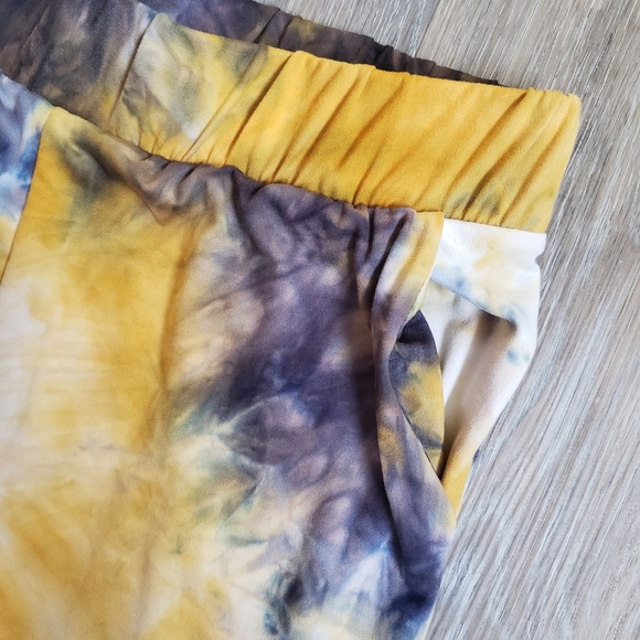 TIE DYE RUCHED LEGGINGS - Picture 11 of 13